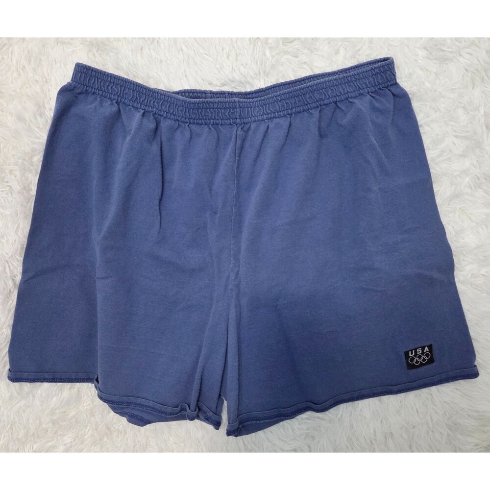 Vintage USA Olympic Shorts Blue JCPenney Team USA Lounge Athletic Shorts Size L
